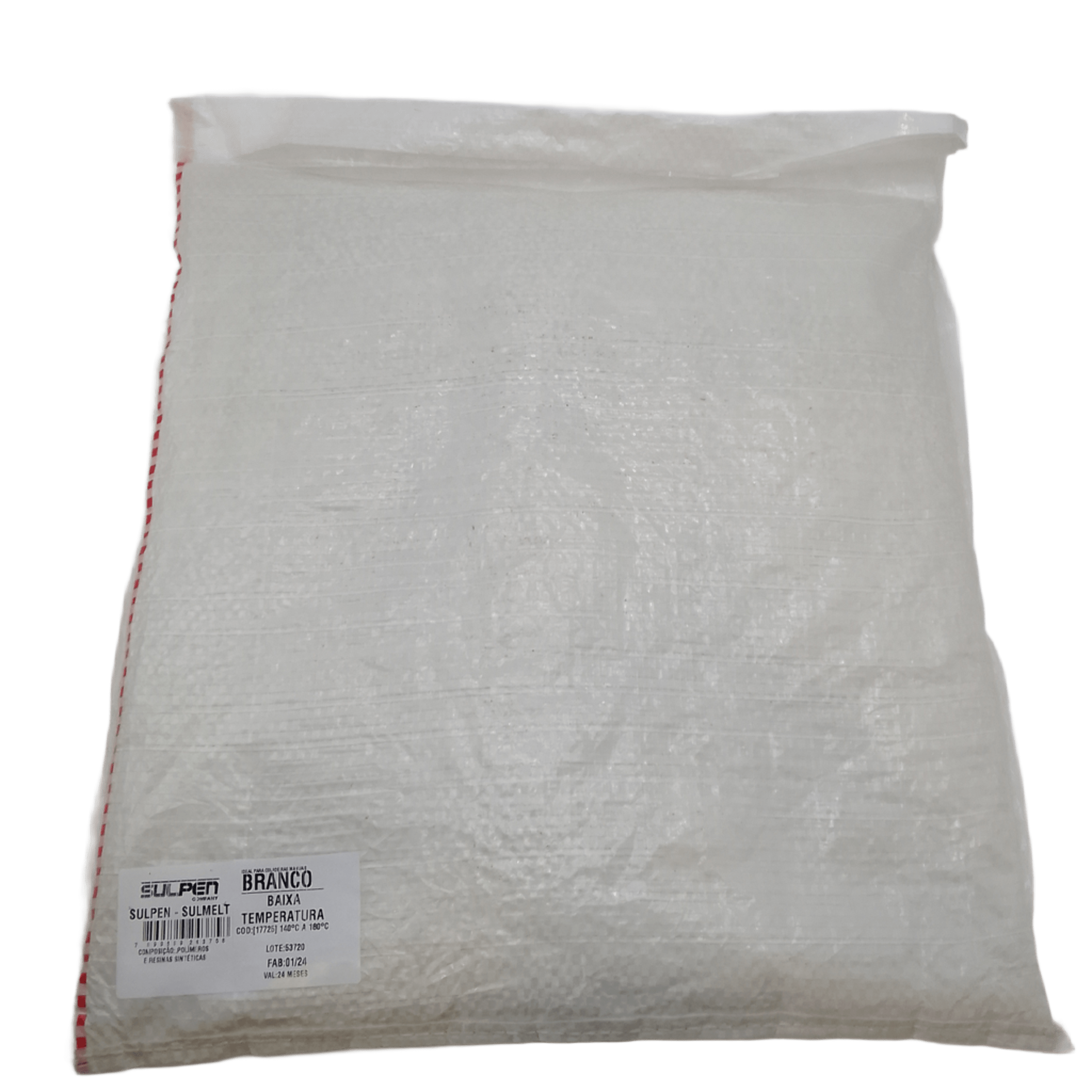 46. COLA HOTMELT BRANCA 140° A 180° 25KG