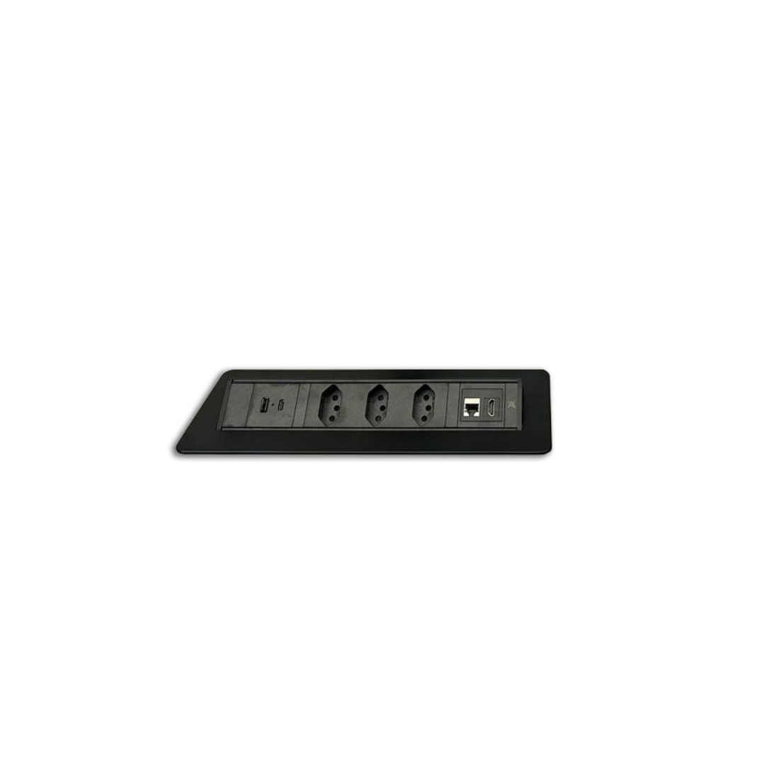 CAIXA DE TOMADAS POWERDOCK HAFELE