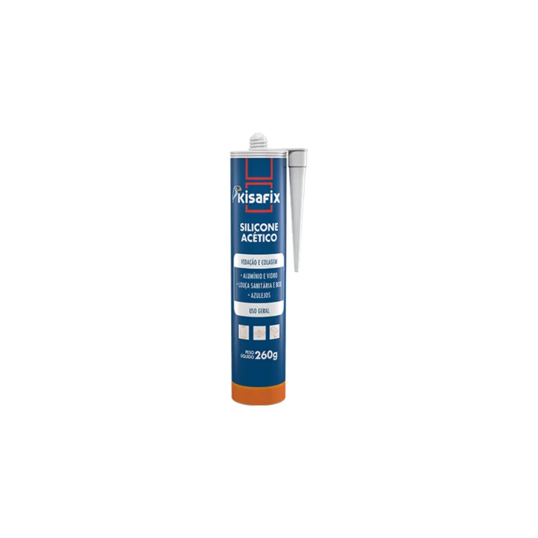 SILICONE ACETICO TRANSPARENTE 260G