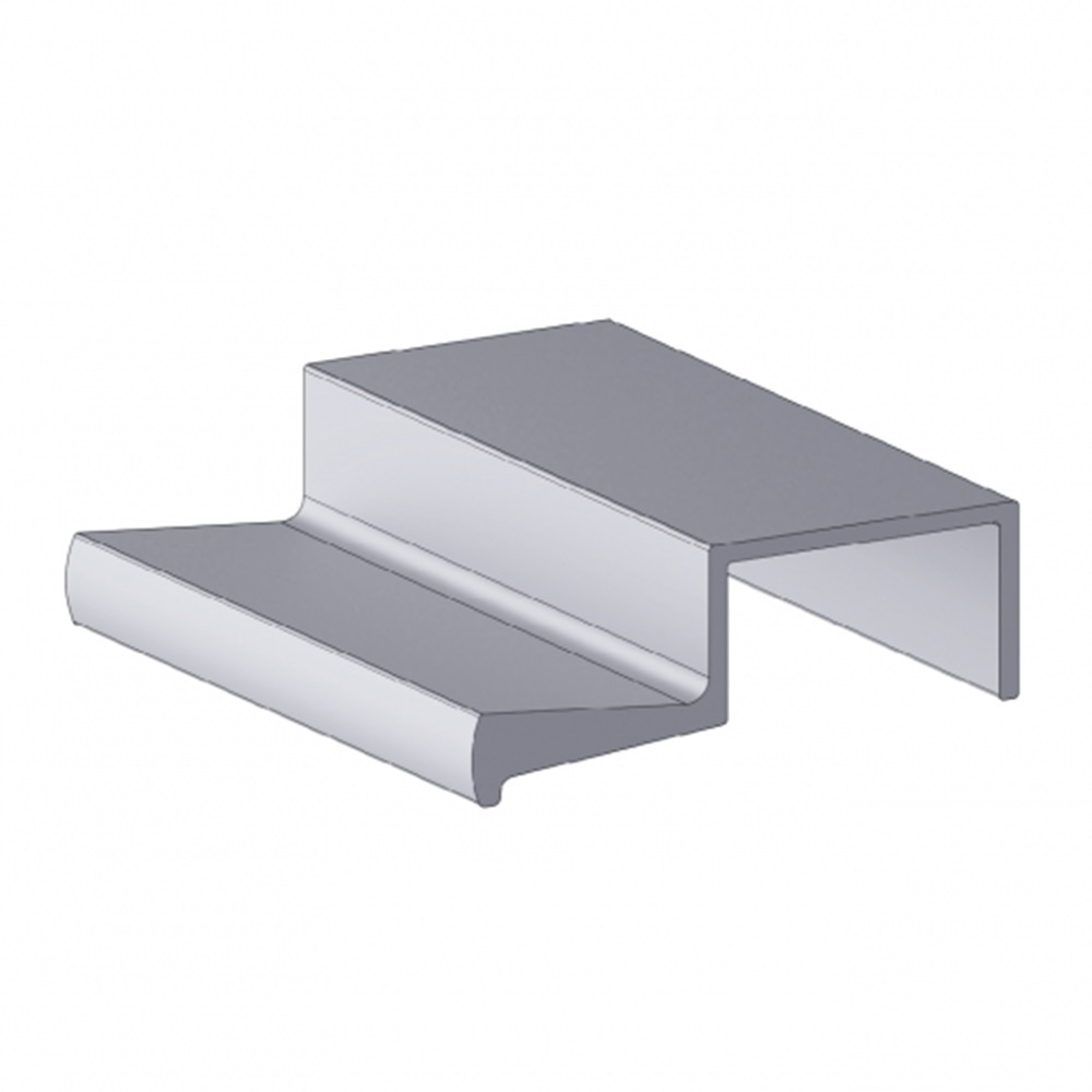 110. PERFIL PUXADOR 2009 (PINGO) PARA MDF 18MM 3METROS