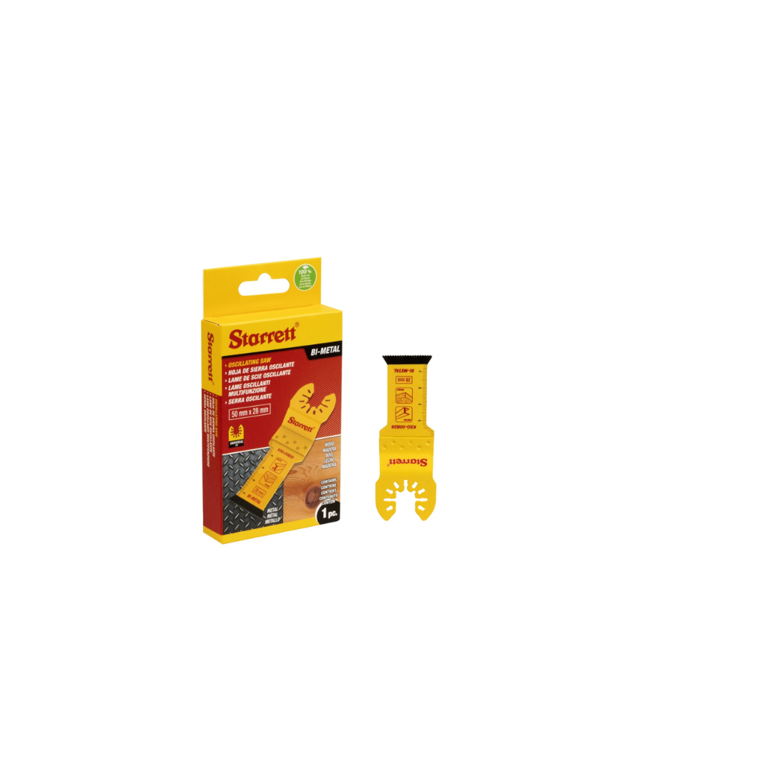 LAMINA PARA MULTICORTADORA OSCILANTE BI-METAL 28MM STARRETT