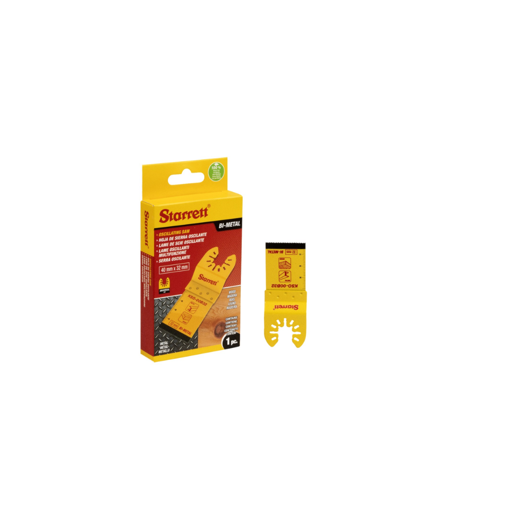 LAMINA PARA MULTICORTADORA OSCILANTE STARRETT BI-METAL 32MM (UNITÁRIA)